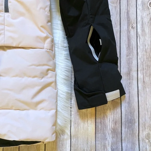 The North Face Women’s Pallie Down Waterproof Ski Jacket In Morning Pink - Picture 4 of 10